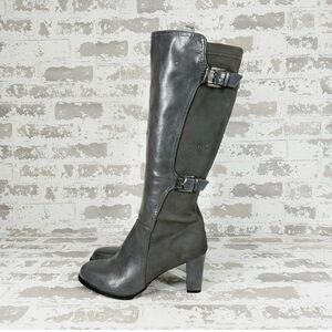 Life Stride Lacy Velocity With Memory Foam‎ faux Leather Heel Knee High Boots